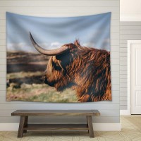 wall26 - Animal Cattle Horn - Fabric Wall Tapestry Home Decor - 68x80 inches   123310042286